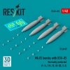 RESKIT RS48-0496 Mk.83 bombs with BSU-85 thermally protected (4 pcs) (3D printed) 1/48